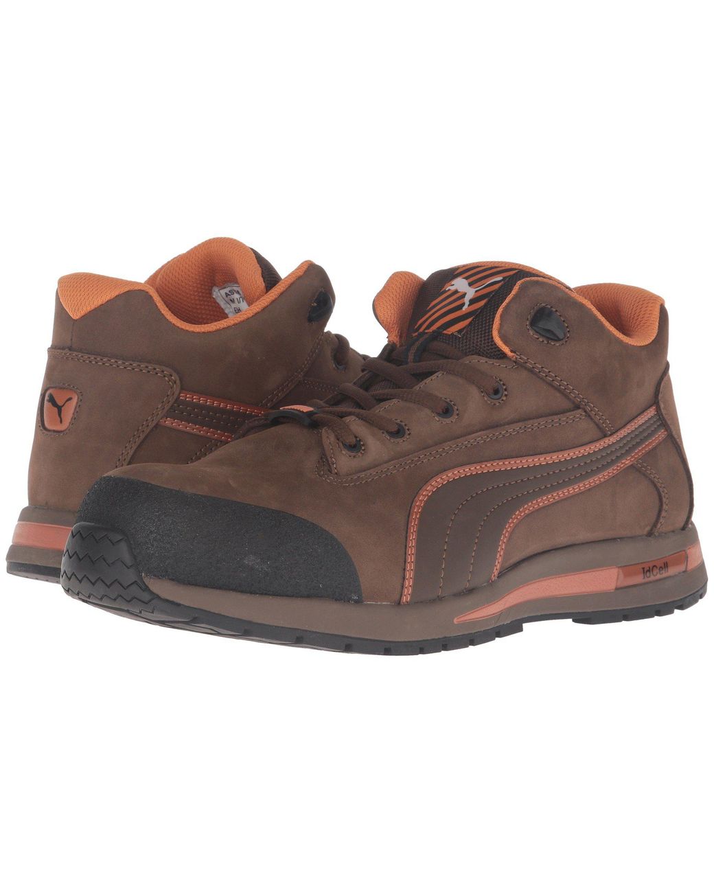 Lyst Puma Dash Mid Eh (brown) Men's Work Boots in Brown for Men