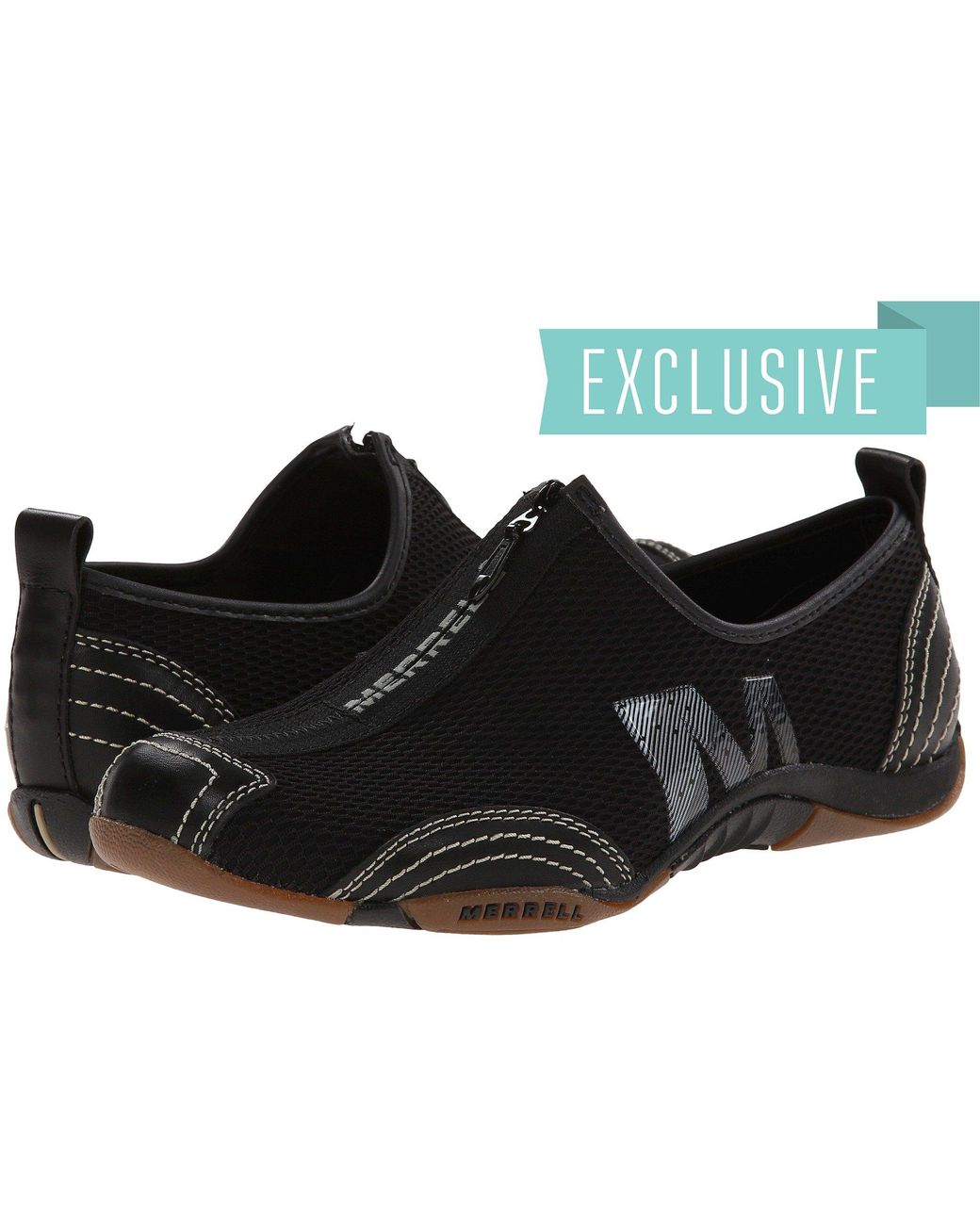 merrell leather flats