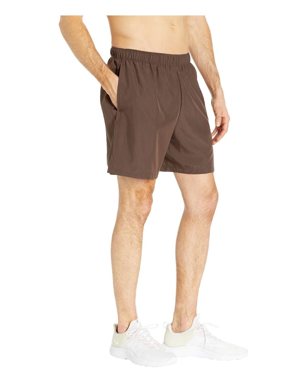 Nike Synthetic Challenger 7 Dri-fit Running Short (baroque Brown/baroque  Brown) Shorts for Men | Lyst