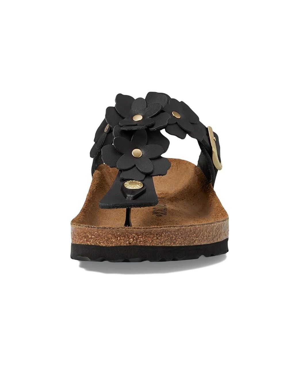 Birkenstock kairo flower black discount