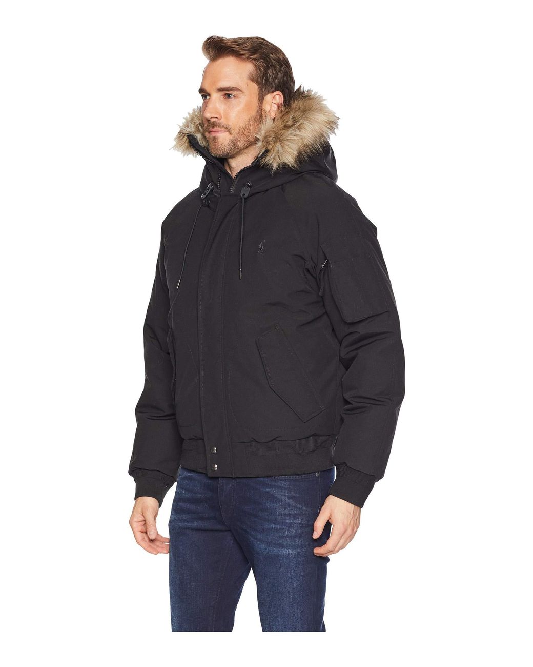 Polo Ralph Lauren Down Parka Jacket in Red for Men Lyst