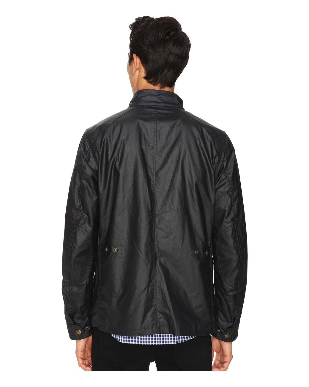 Belstaff New Tourmaster Signature 6oz. Waxed Cotton Jacket in Blue for Men  | Lyst