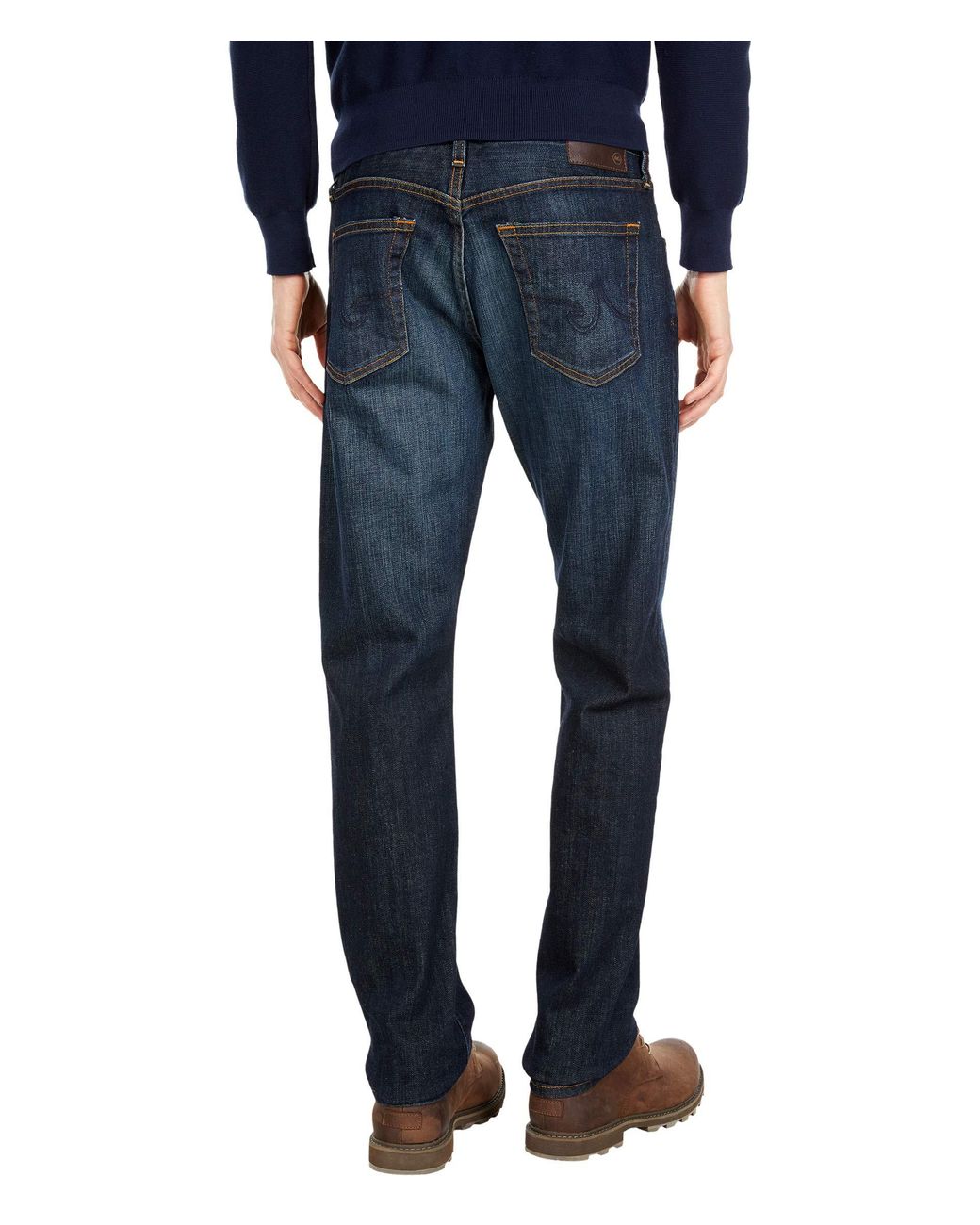 $188 AG Adriano Goldschmied GRADUATE TAILORED LEG MEN BLUE JEANS 30 31 1174DAY 