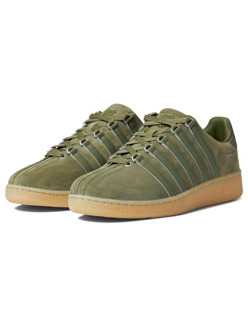 K-swiss Classic Vn Suede in Green for Men | Lyst