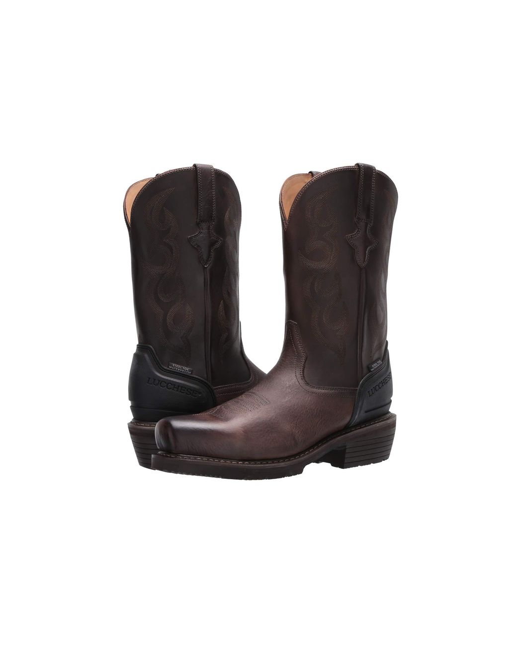 lucchese steel toe