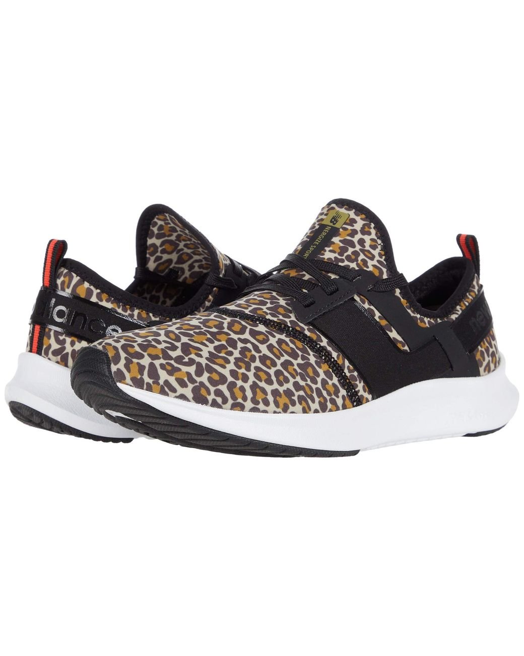 New Balance Synthetic Nergize Sport Leopard Print in Black Lyst