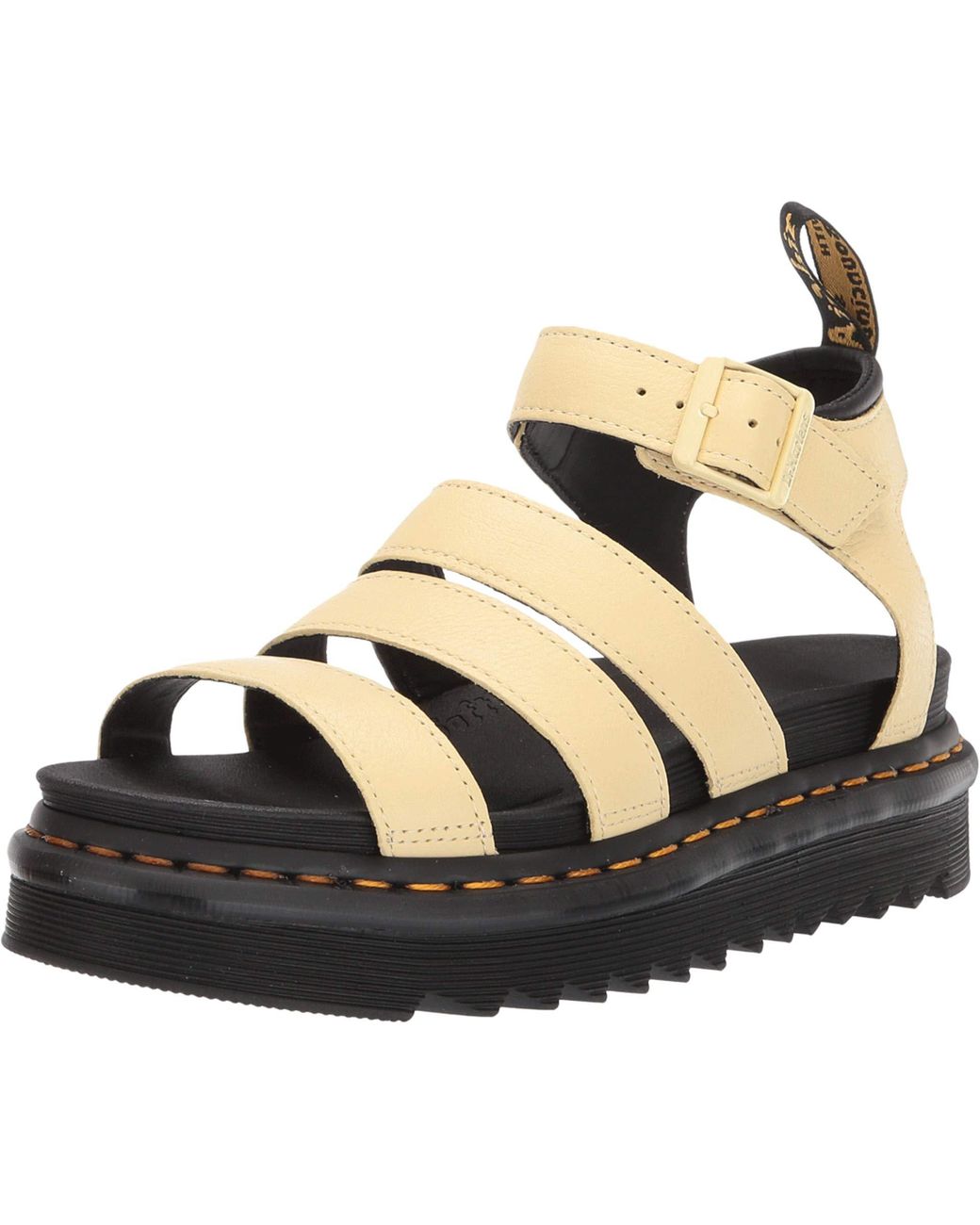 Yellow doc hotsell marten sandals