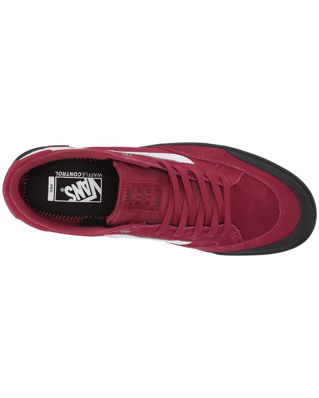 Vans Berle Pro Shoes in Red for Men | Lyst