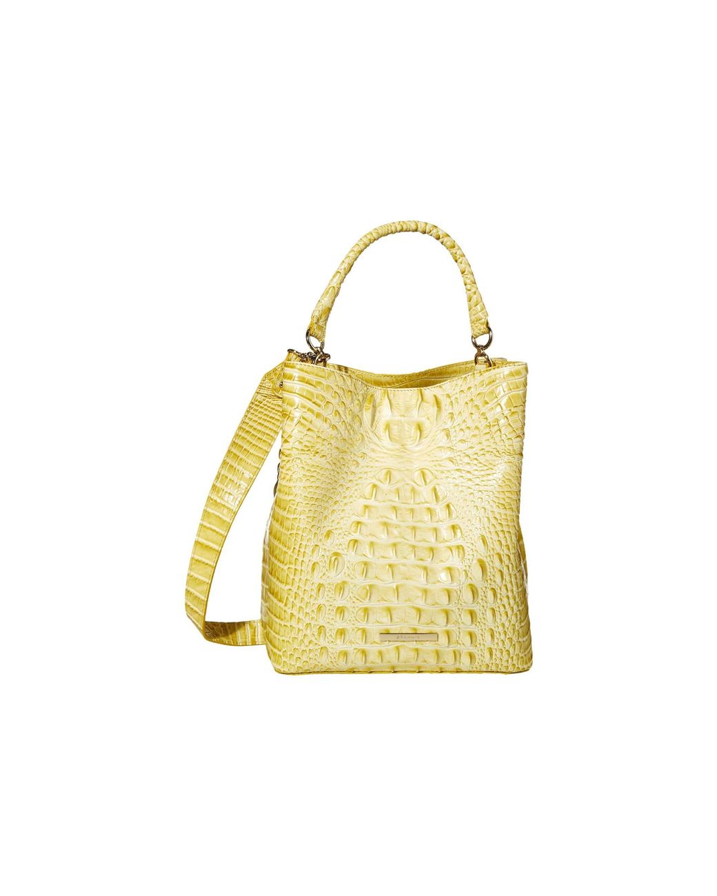 yellow brahmin bag