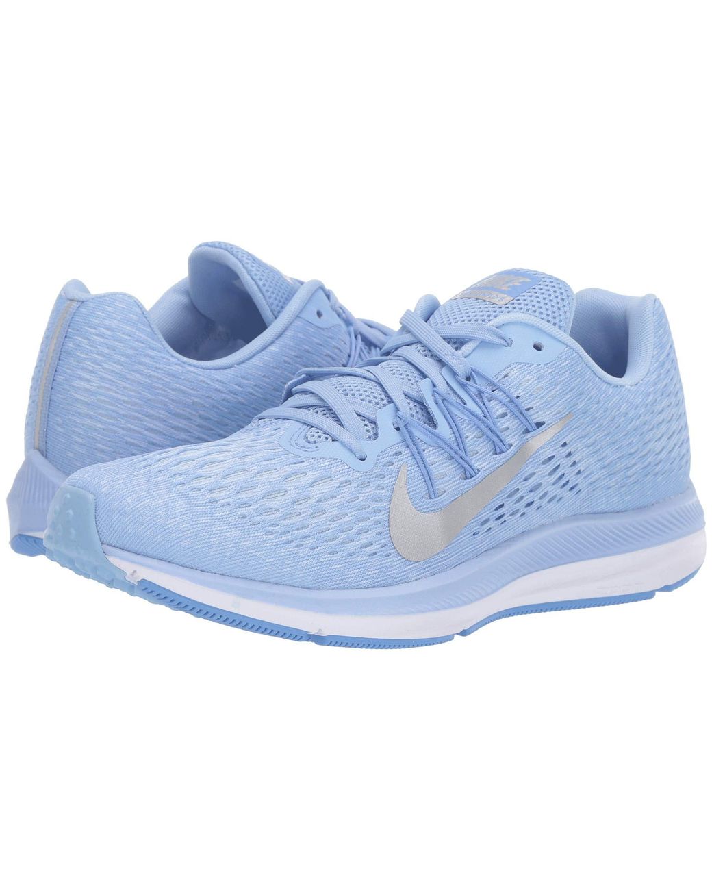 Nike Rubber Zoom Winflo 5 Athletic Shoe in Blue | Lyst