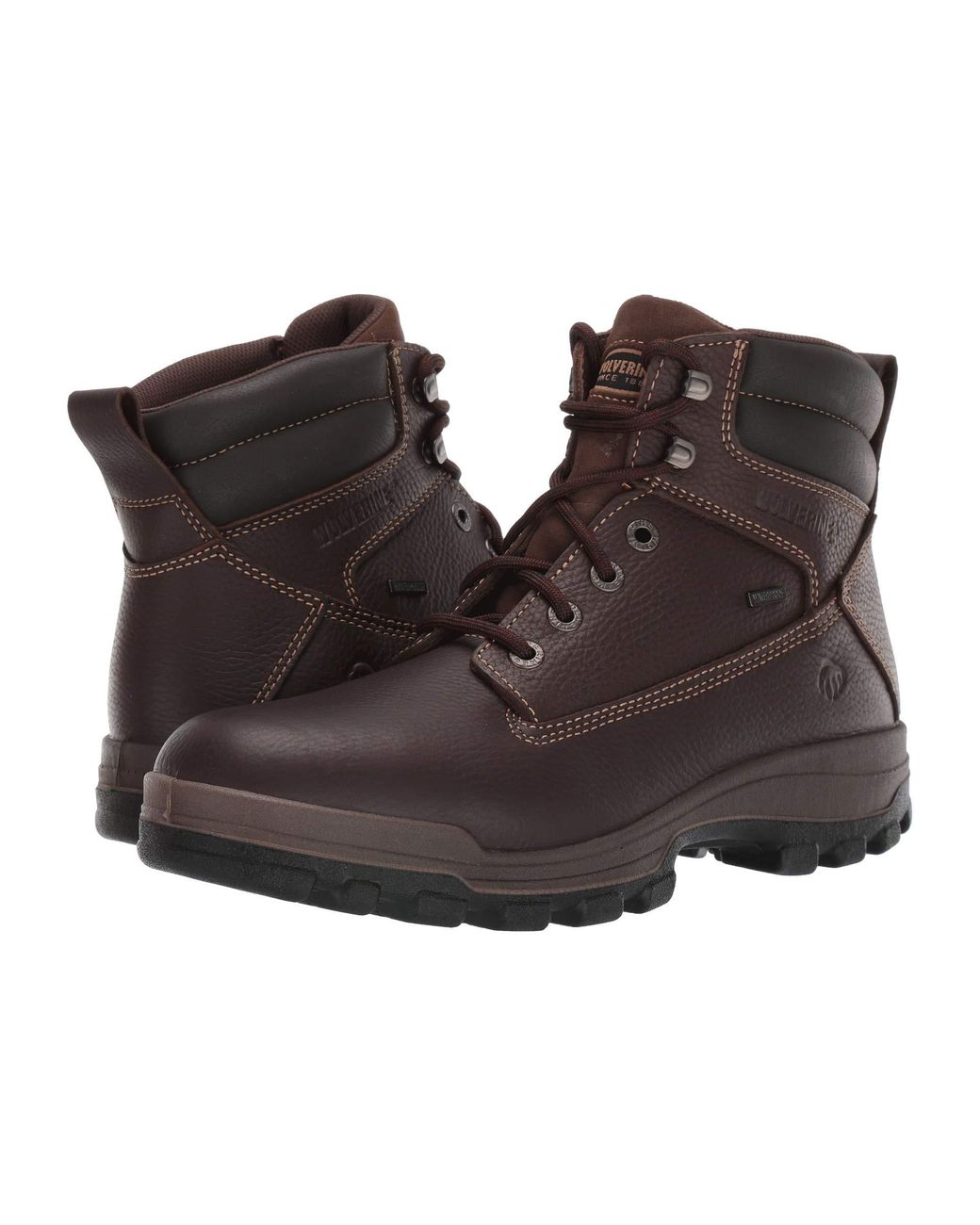 wolverine waterproof soft toe work boots