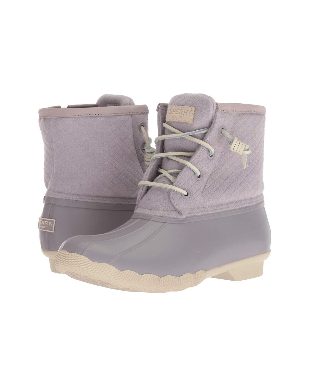 Lavender sperry boots sale