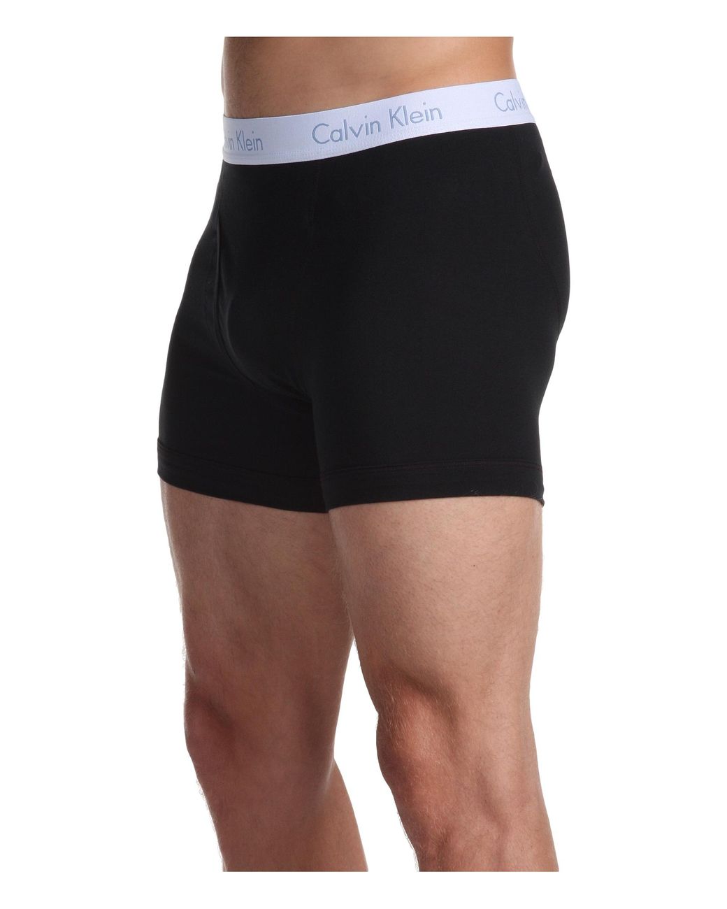 Calvin Klein Cotton Flexible Fit Boxer Brief U2158 in Black for Men | Lyst