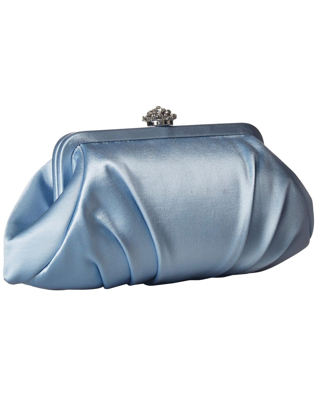 Light Blue Leather Continental large wallet | Valextra Iside