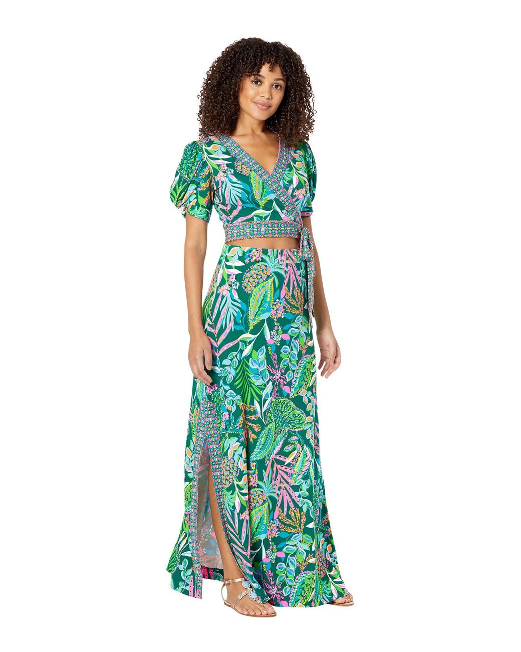 Lilly Pulitzer Sailynn Maxi Set in Green | Lyst