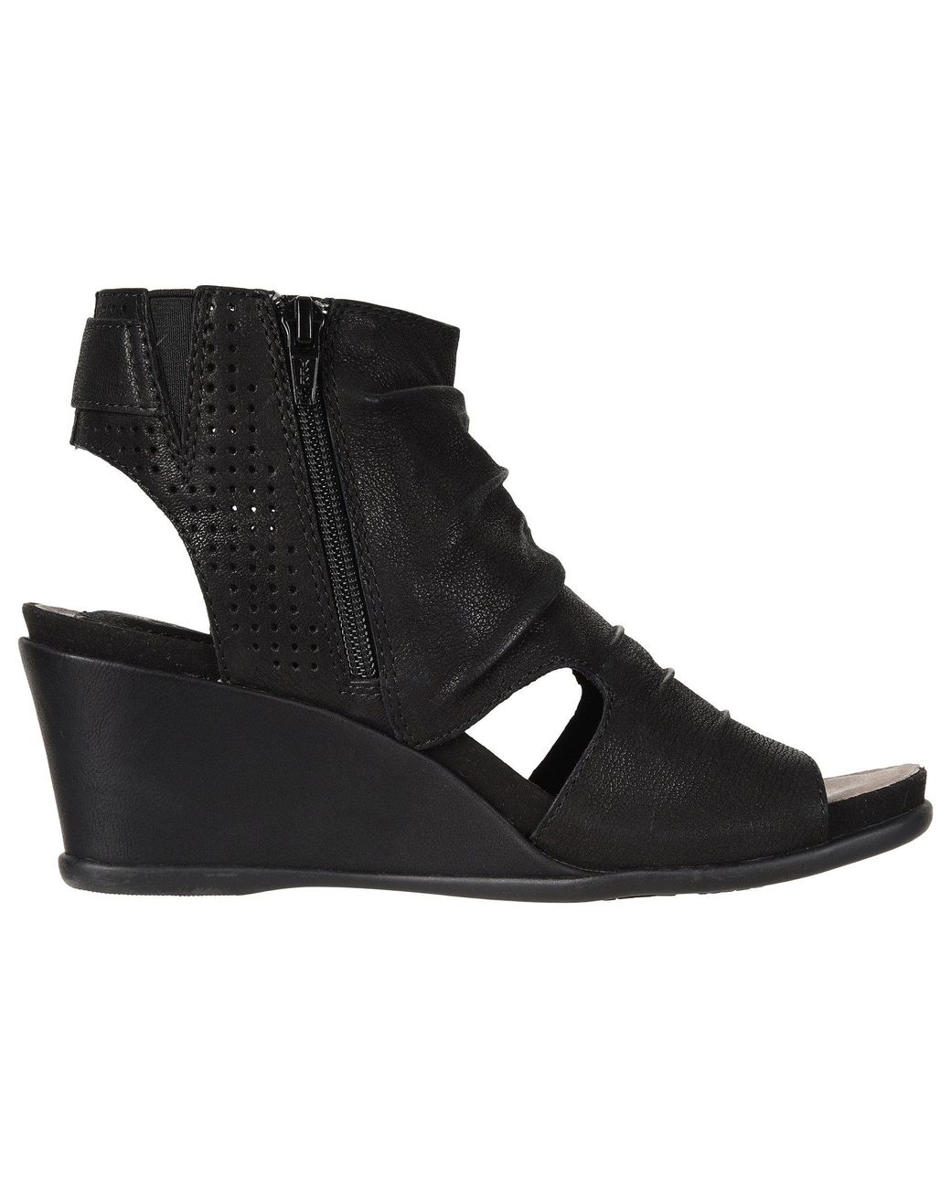 Earth Sweetpea black Tumbled Leather Women s Shoes Lyst