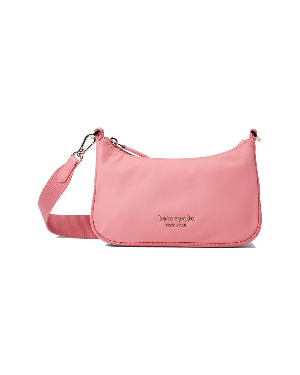 Kate Spade Sam The Little Better Nylon Small Crossbody in Pink Lyst