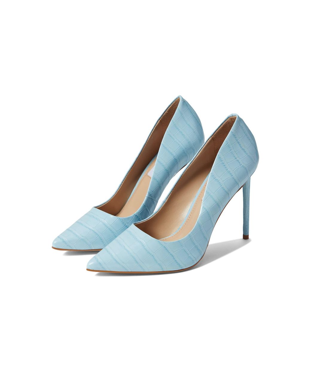 steve madden light blue pumps