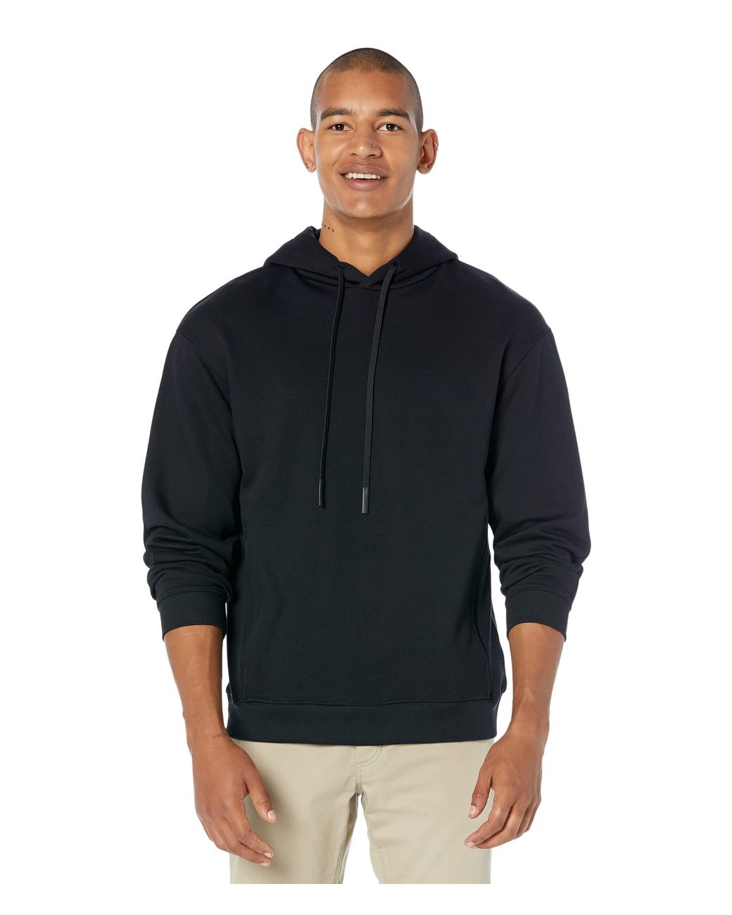 Theory Men's Colts Terry Crewneck Sweatshirt - Gravity - Size Medium