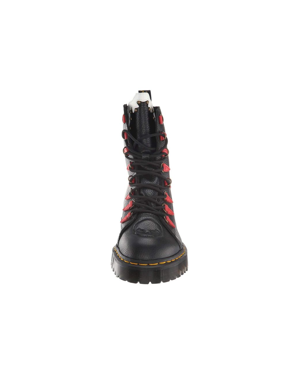 Dr. Martens Lace Nyberg Core Bex (black Aunt Sally/white Smooth/burnt Red  Smooth/black Smooth) Boots | Lyst