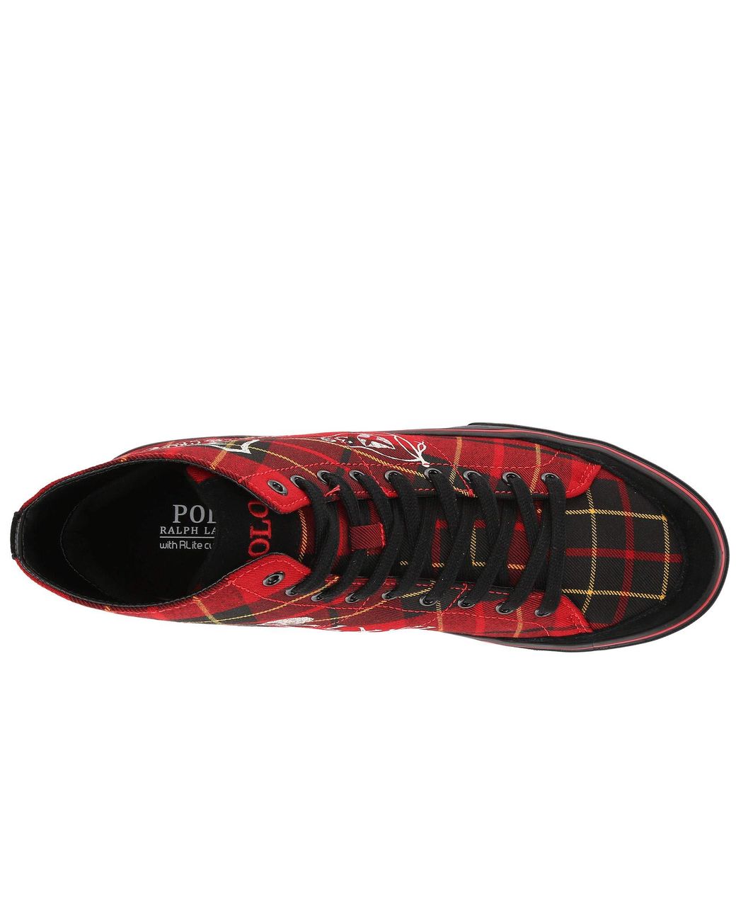 Polo Ralph Lauren Solomon Sneaker in Red for Men | Lyst