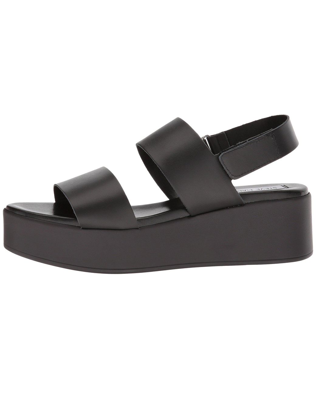 Steve Madden Rachel Platform Sandal (nude Leather) Women's Sandals in Black  | Lyst