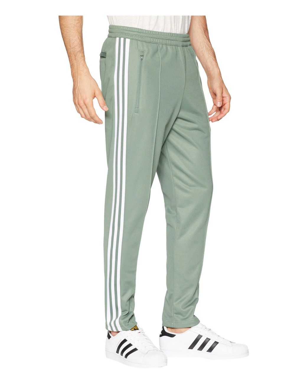 adidas Originals Cotton Franz Beckenbauer Track Pants (trace Green) Men's  Workout for Men | Lyst