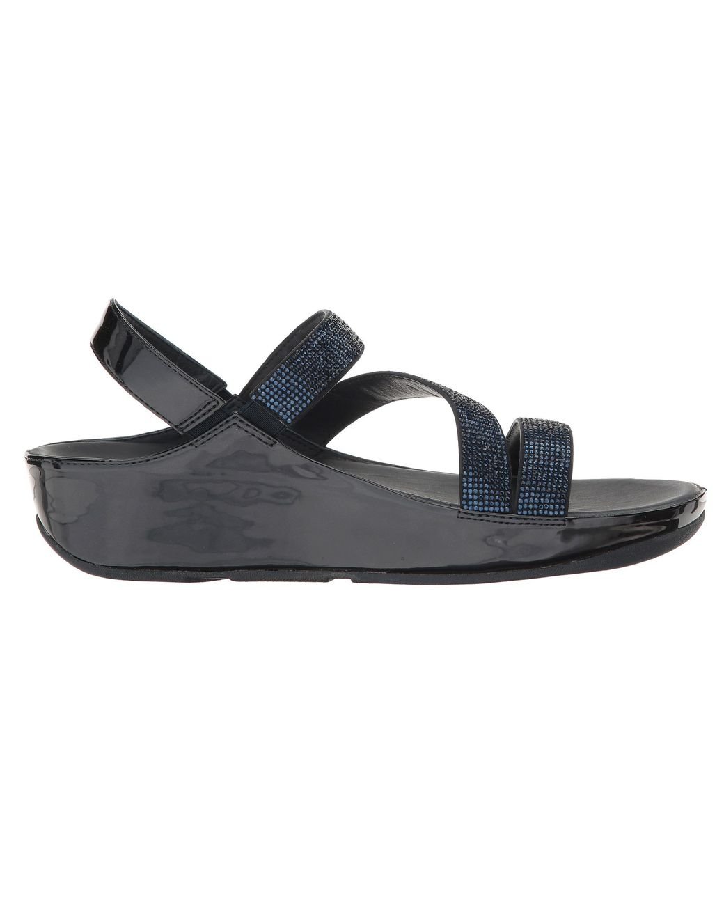 Crystall Z-strap Sandal in Blue | Lyst