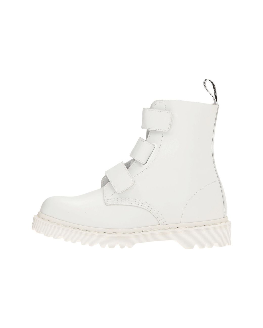 Dr. Martens Leather Coralia in White | Lyst