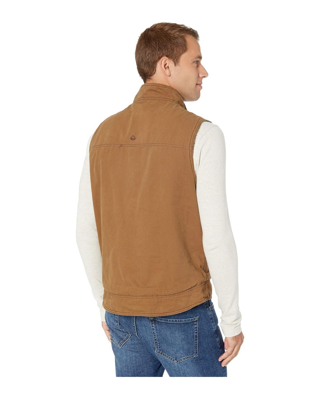 Wolverine Mens Big and Tall Porter Sherpa Lined Vest Wolverine Men/'s Sportswear W1204810BT