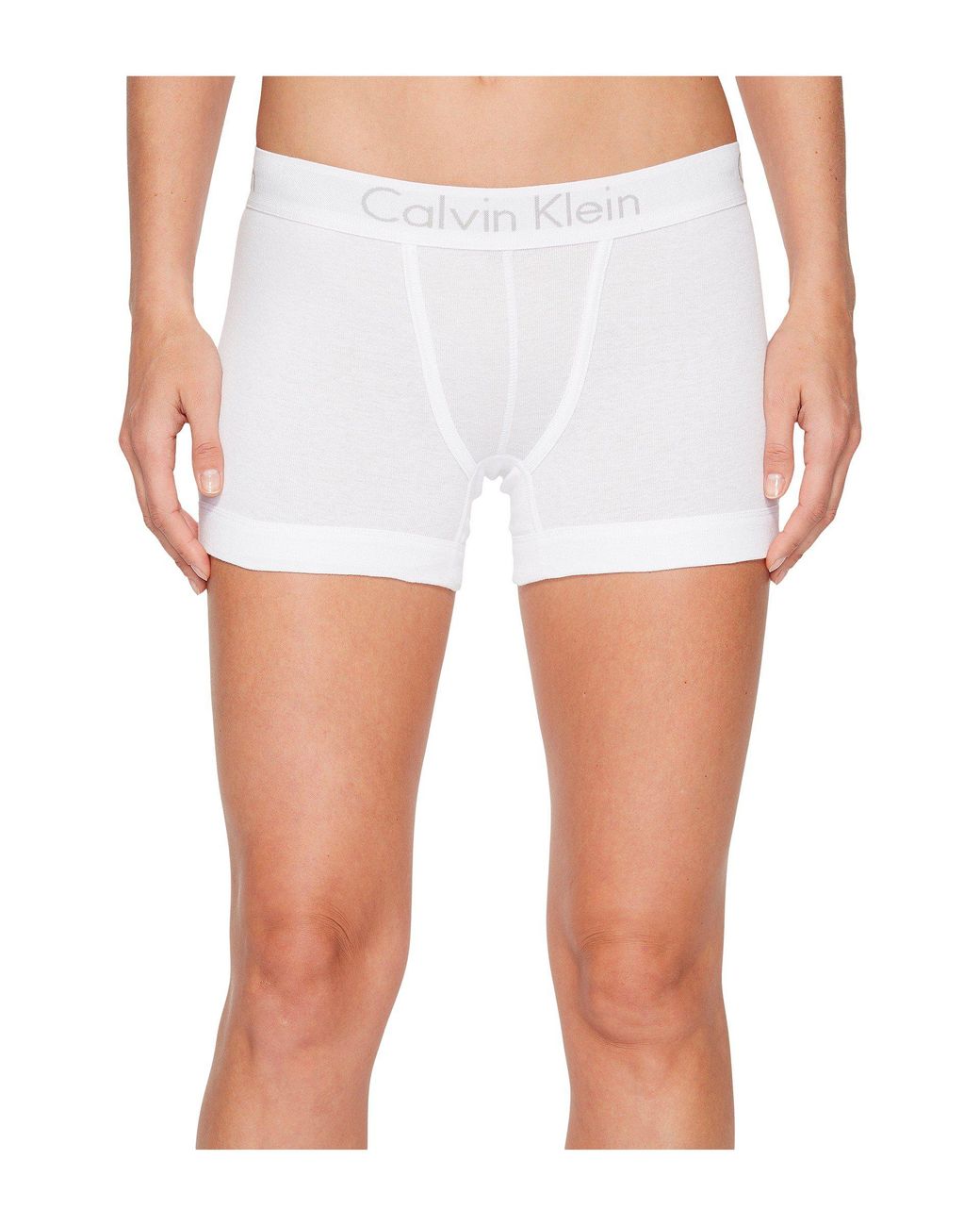Synslinie Bortset overraskelse Calvin Klein Body Boyshorts in White | Lyst