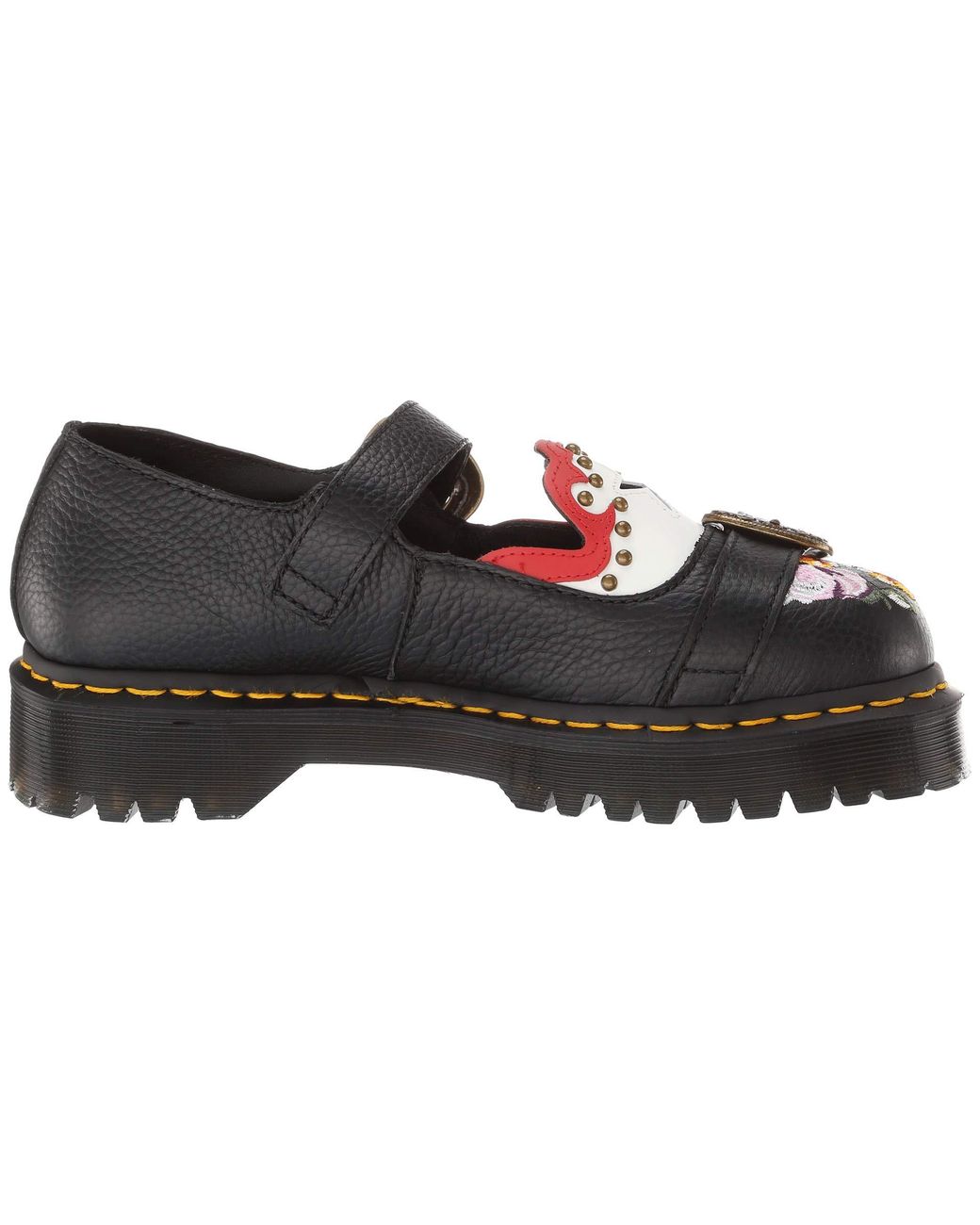Dr. Martens Mukai Core Bex (black Aunt Sally/white Smooth/burnt Red Smooth)  Shoes | Lyst