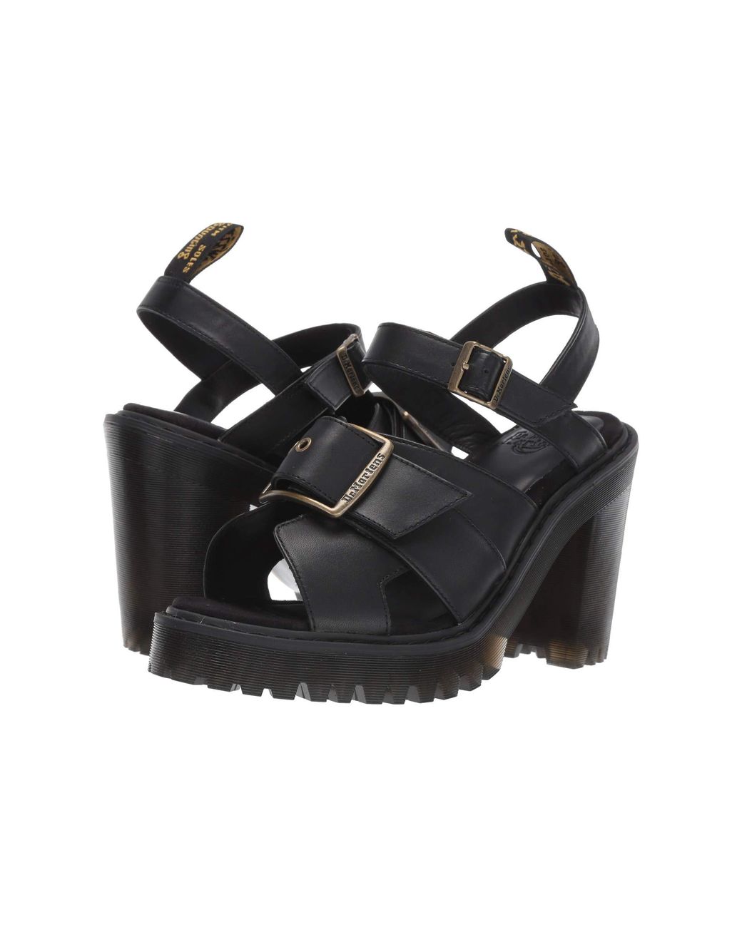 Dr. Martens Granik Sandal in Black | Lyst