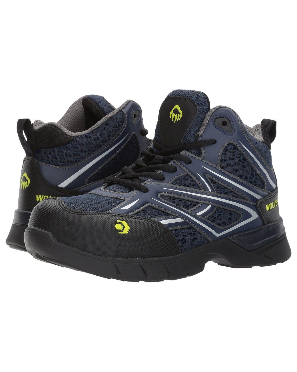 11 3E US Wolverine Men/'s Jetstream Mid Athletic Composite Toe Work Shoe Navy