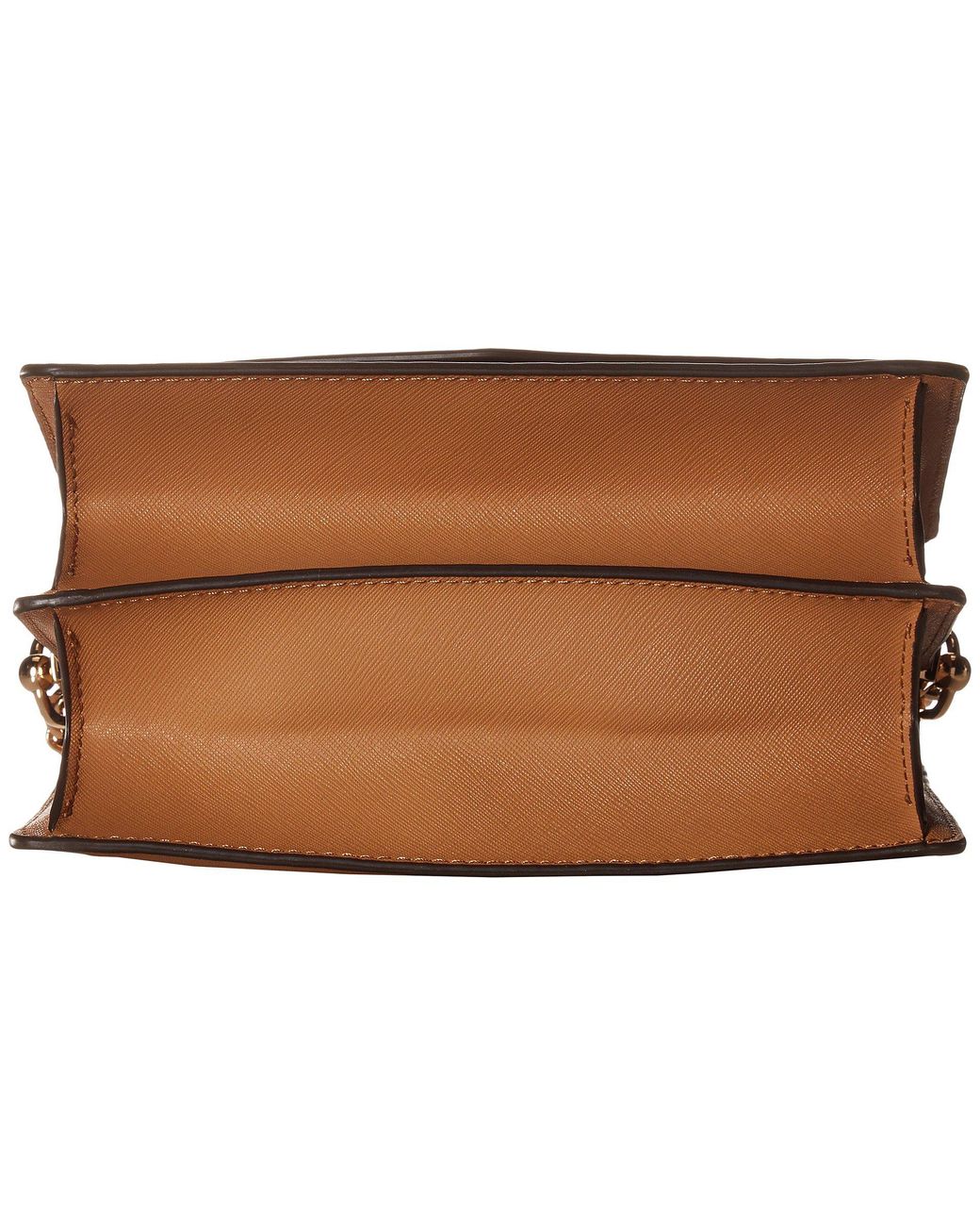 Tory Burch Robinson Convertible Shoulder Bag (bow Blue) Shoulder Handbags  in Brown