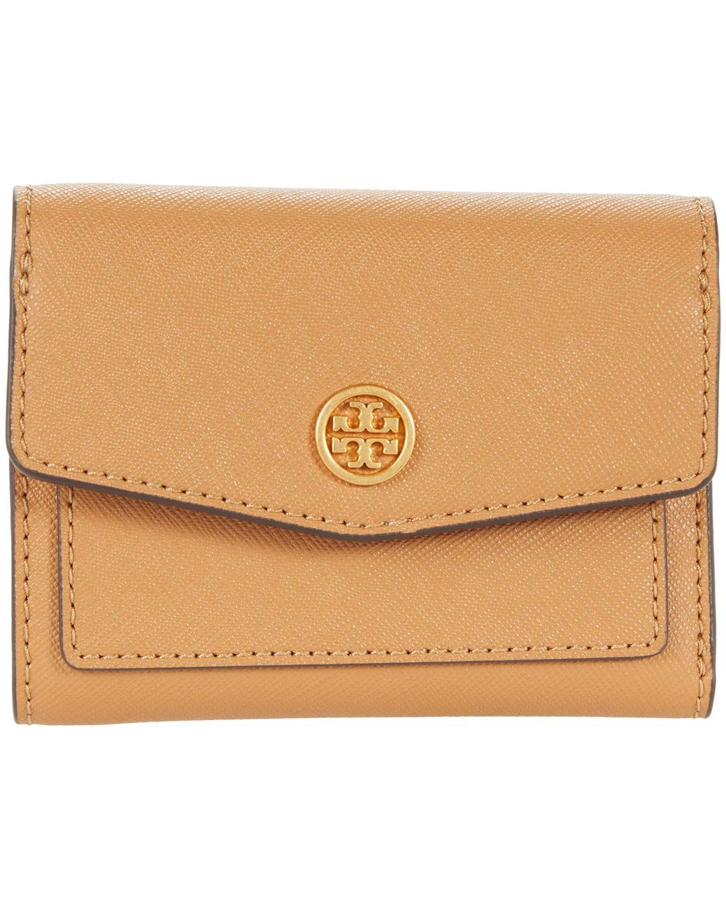 robinson color block flap mini wallet