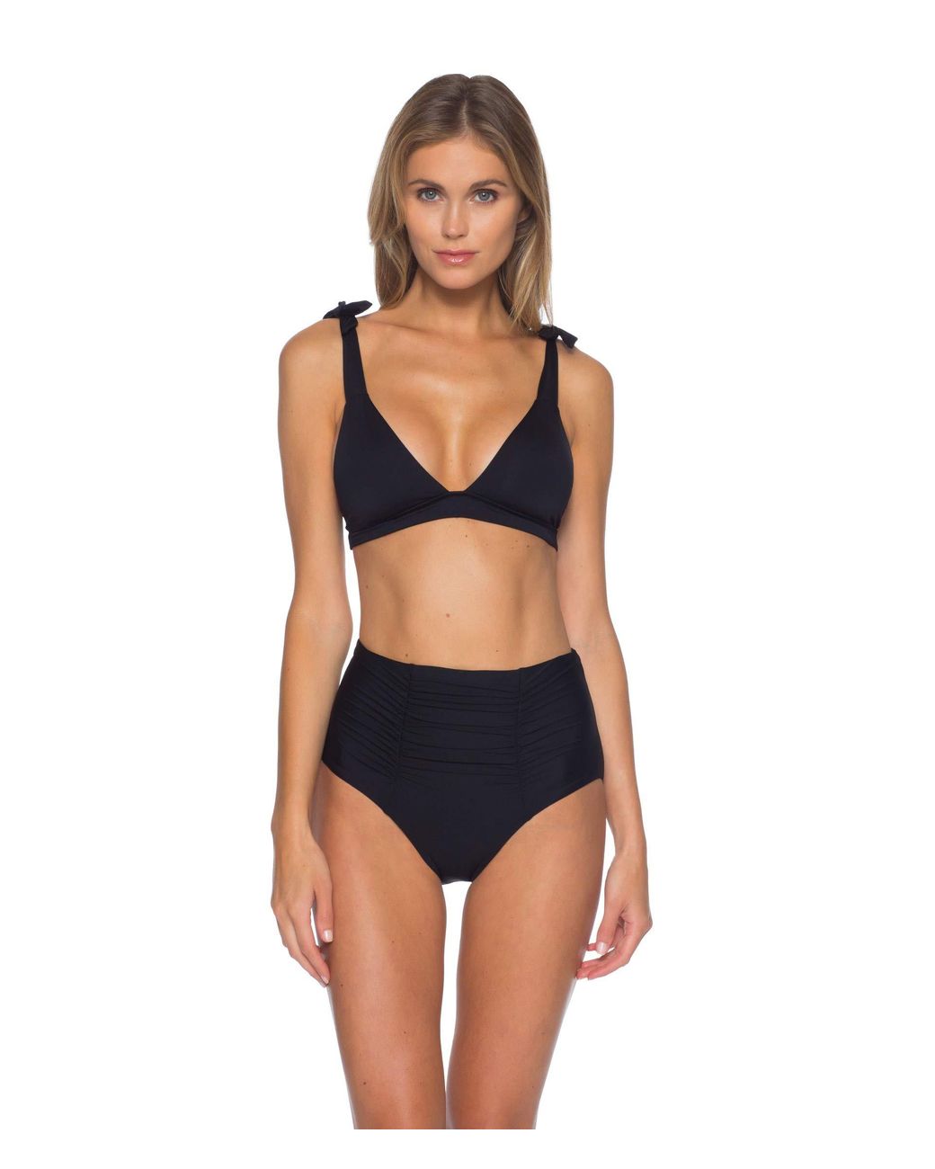 Becca Synthetic Black Magic Peyton Vintage Cut Highwaist Bottoms