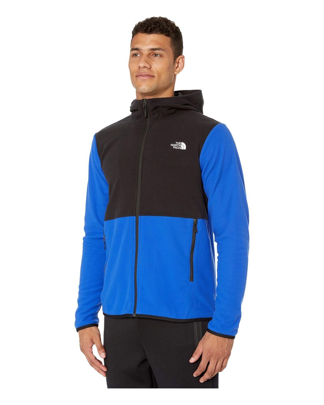 The North Face Tka Glacier Full Zip Hoodie in Blue for Men | Lyst