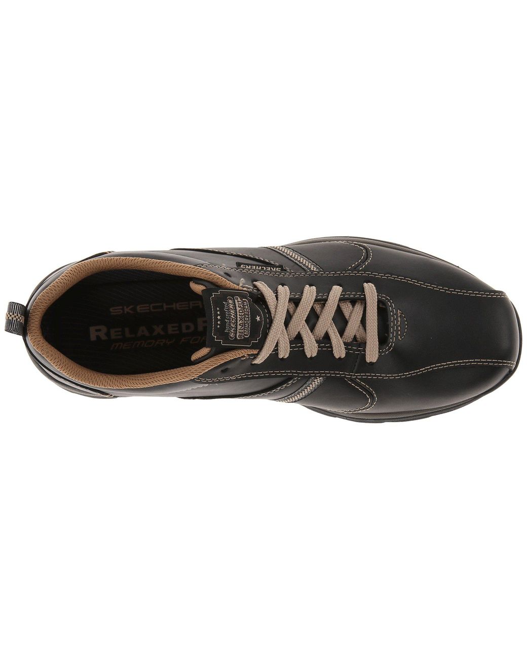 Infrarrojo escalera mecánica Exagerar Skechers Relaxed Fit Superior - Levoy (dark Brown) Men's Shoes in Black for  Men | Lyst