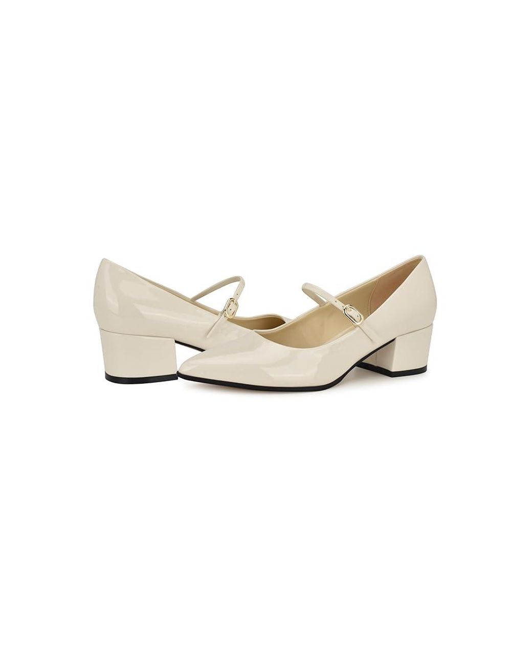 Cream patent heels deals