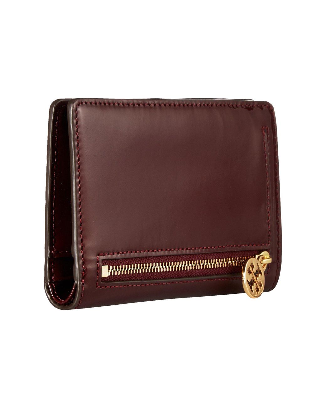 Tory Burch Dachshund Medium Slim Wallet (liberty Red) Wallet Handbags | Lyst