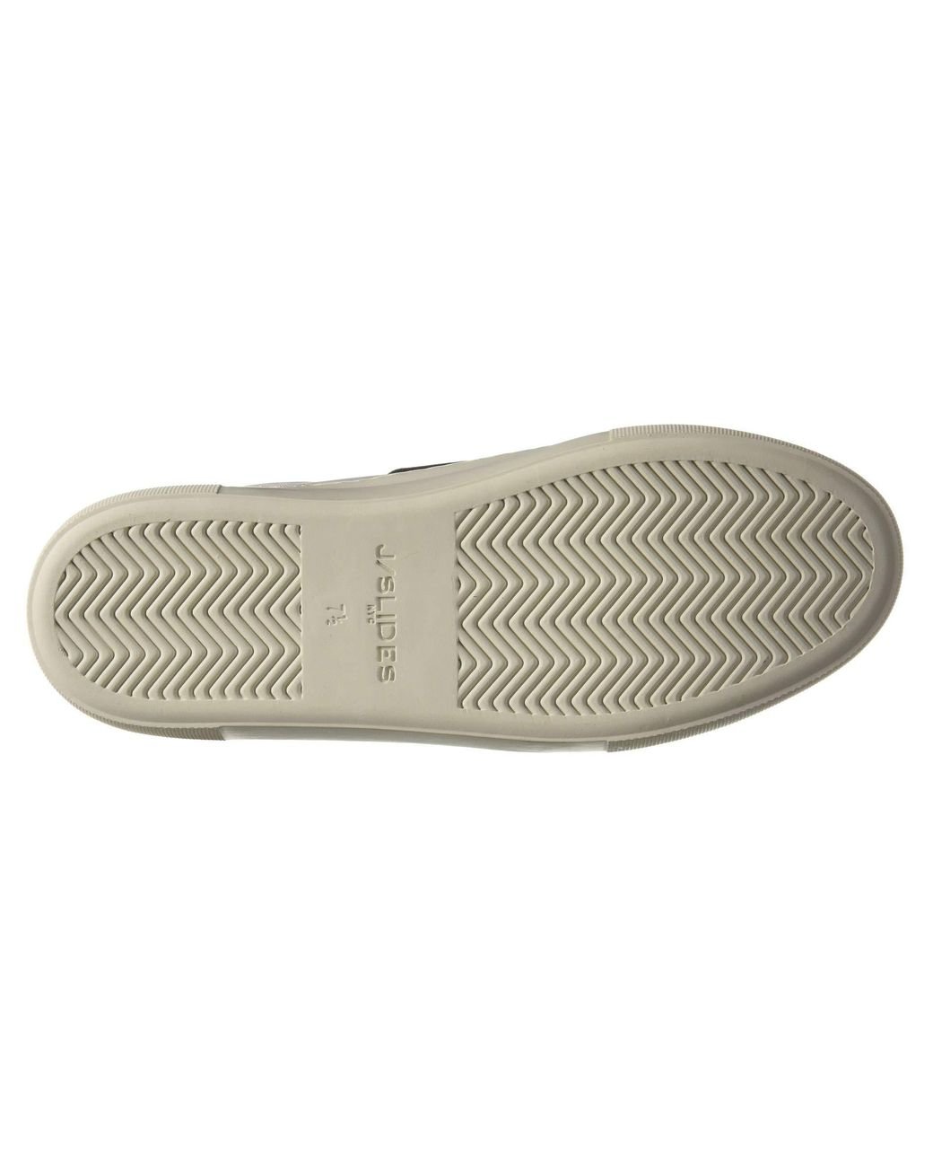 J Slides Adorn white black Leather Women s Shoes Lyst