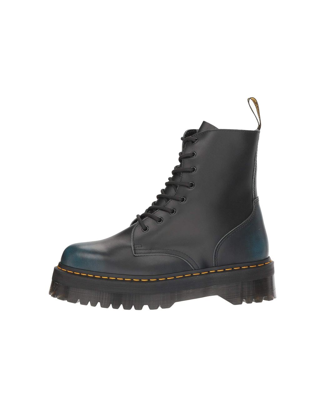 Dr. Martens Leather Jadon Vintage (blue Vintage) Boots | Lyst