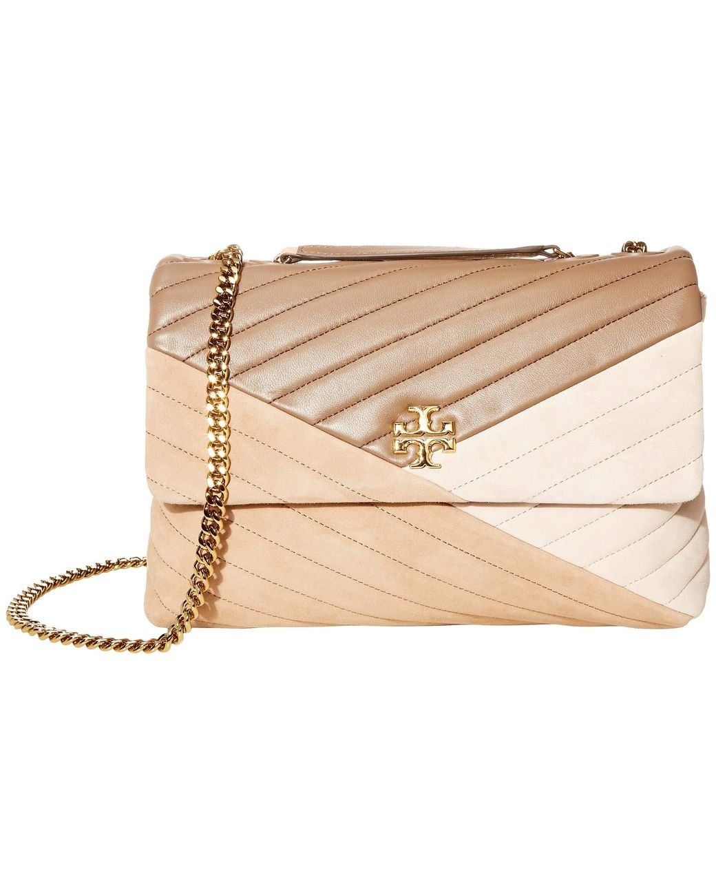 Tory Burch Kira Chevron Mixed Convertible Shoulder Bag IDR