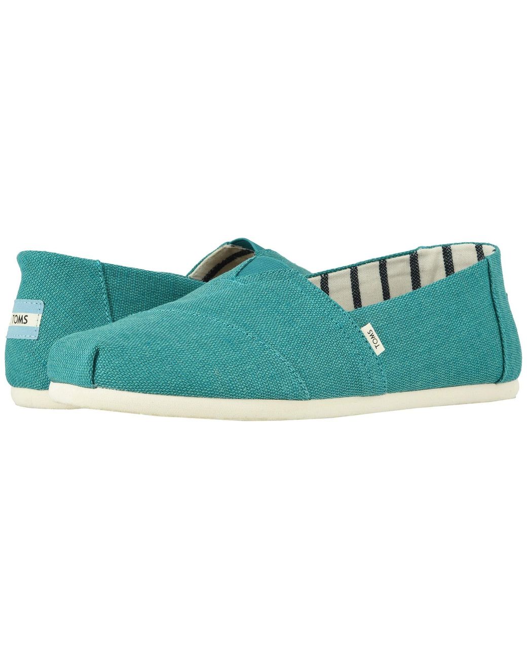 TOMS Canvas Venice Collection Alpargata in Green for Men - Lyst
