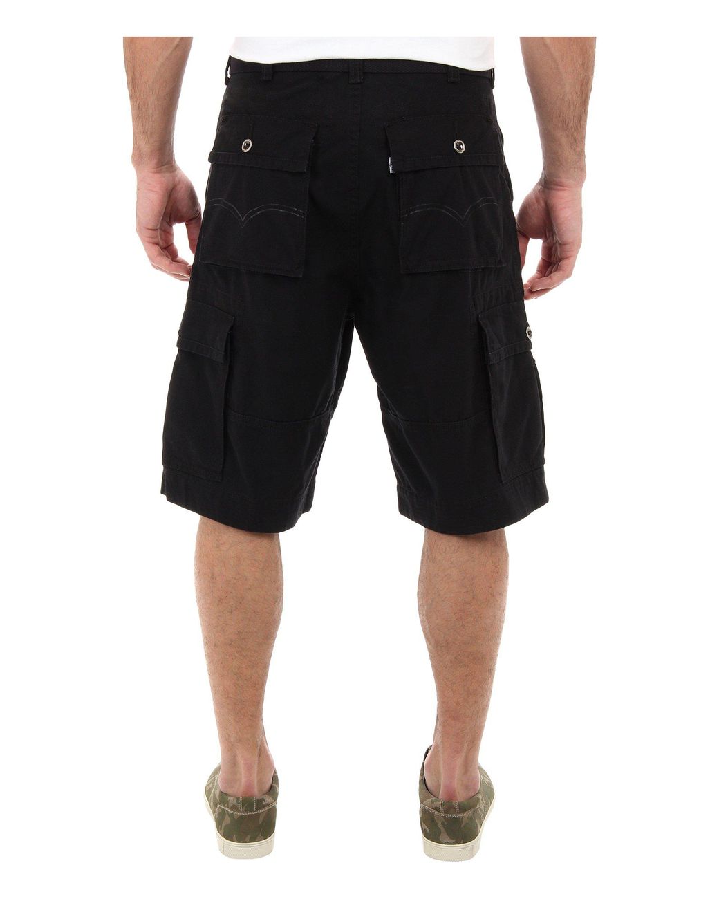 Levi's Levi's(r) Mens Squad Cargo Short (eucalyptus) Men's Shorts in Black  for Men | Lyst