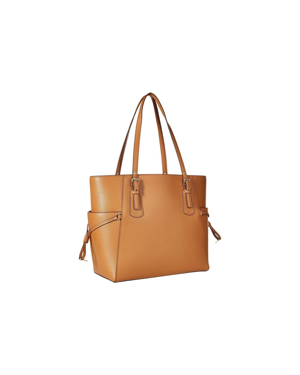 voyager small crossgrain leather tote bag