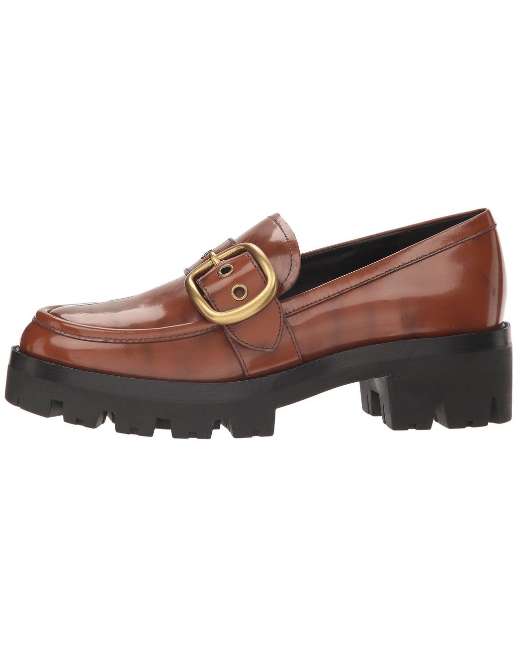 Coach grand lug sole loafer sale