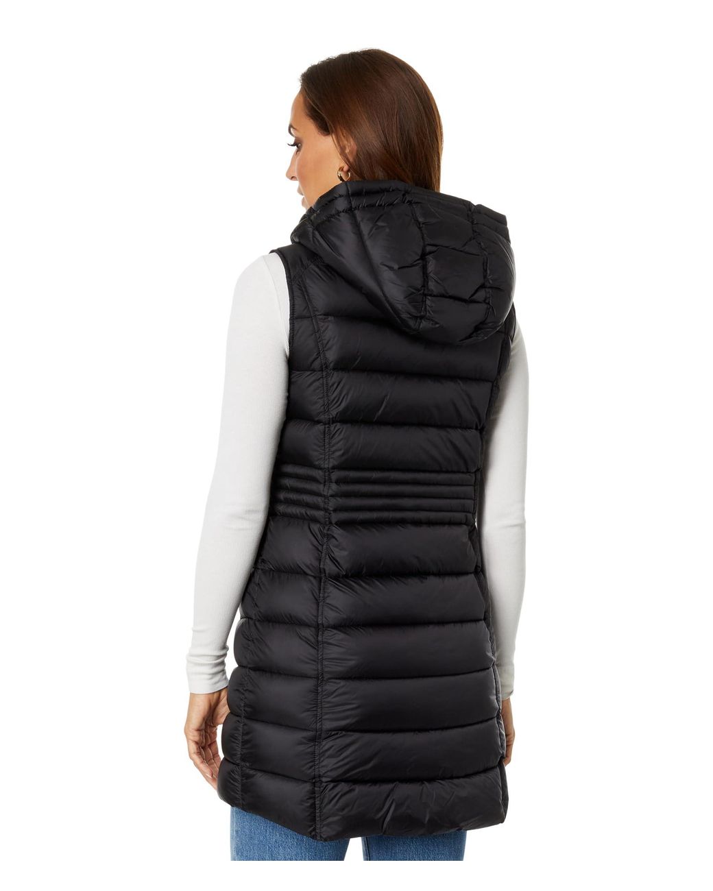 Michael michael kors removable store hood zip front coat