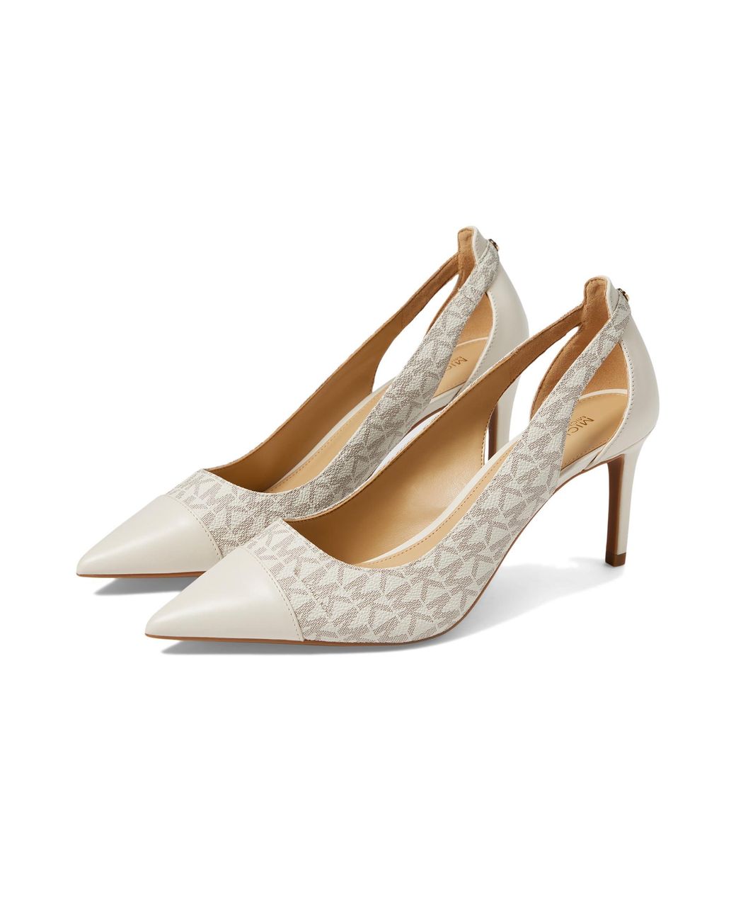 michael kors flex leather pump